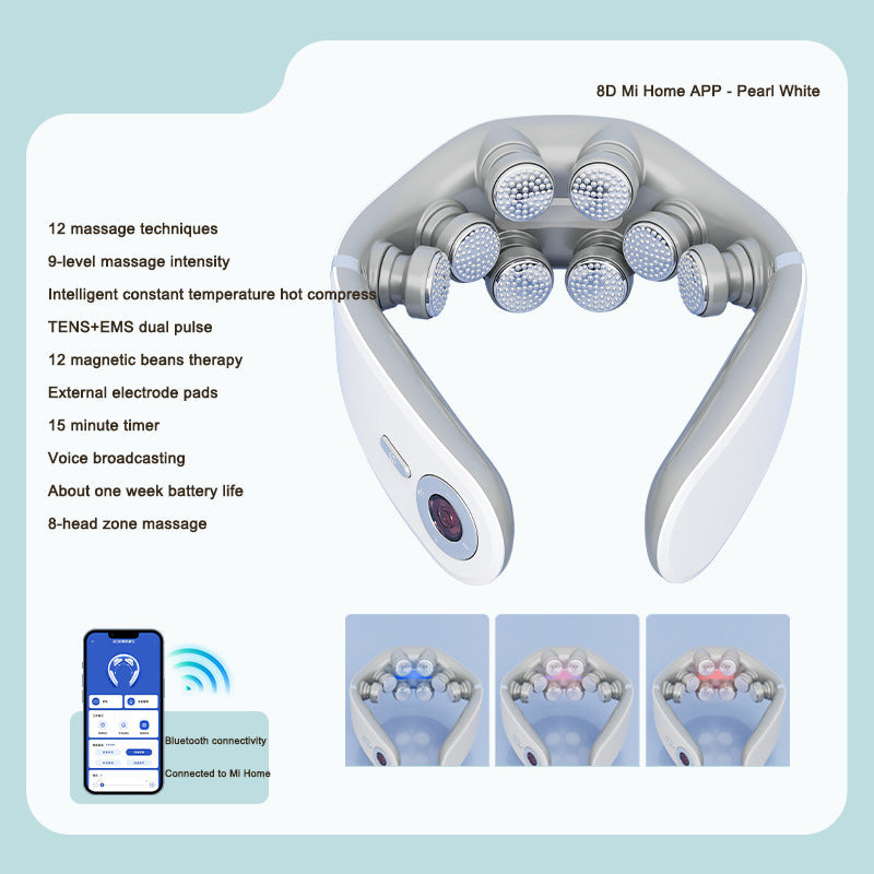 Intelligent Electric Neck Massager for Relaxation