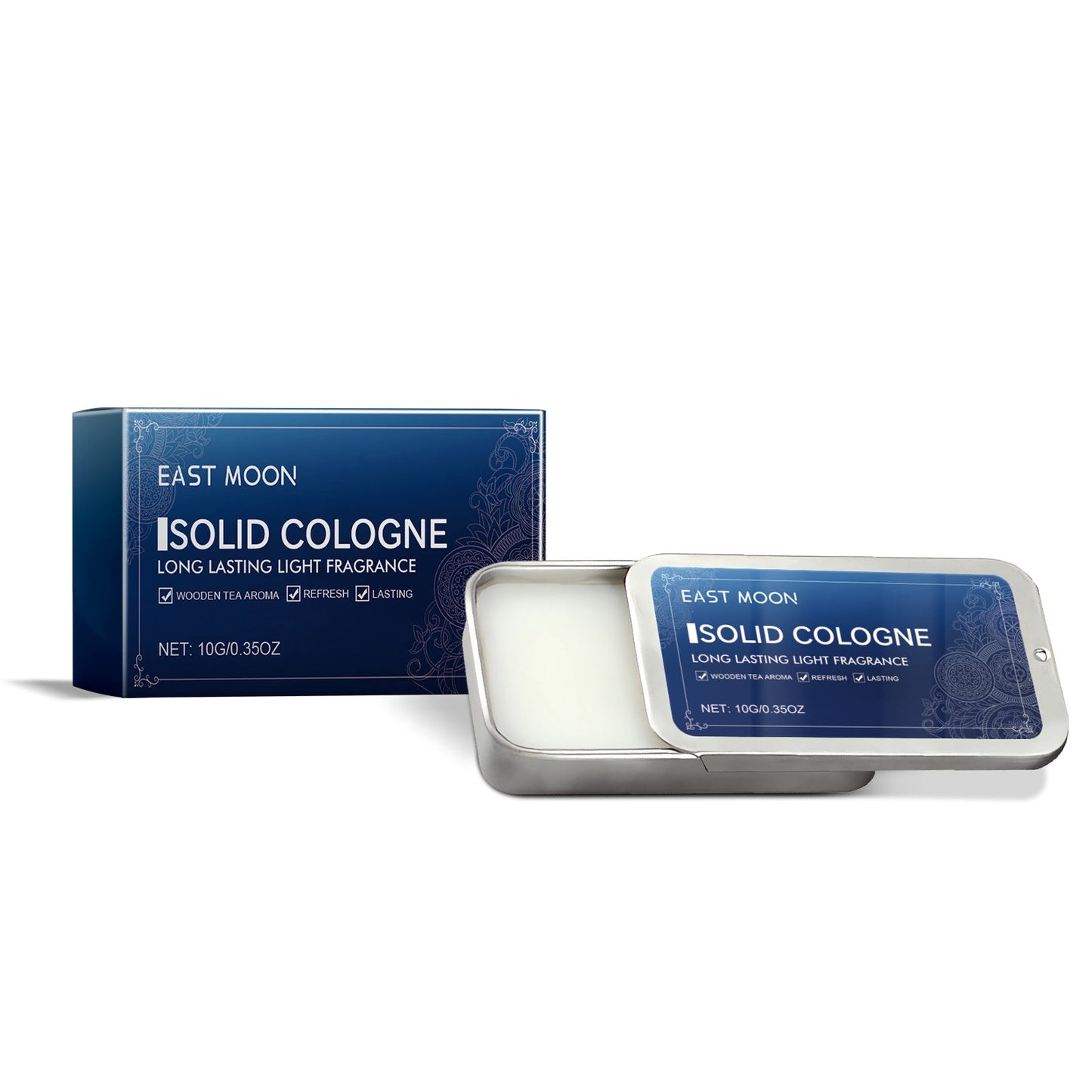 Men's Solid Balm - Portable Fragrance for Lasting Freshness
