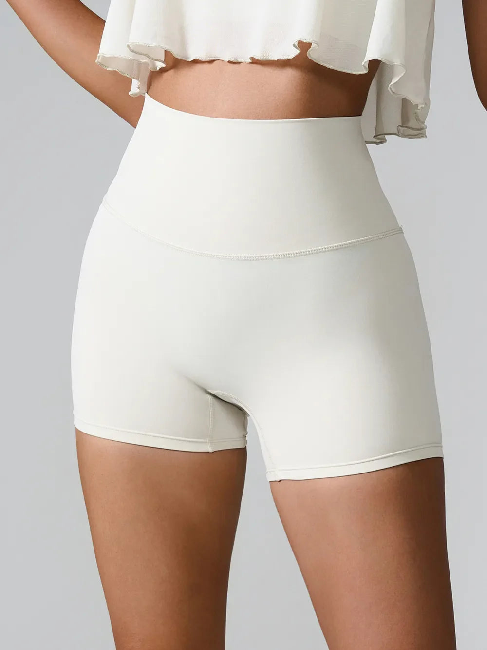 Shorts de sport taille haute premium