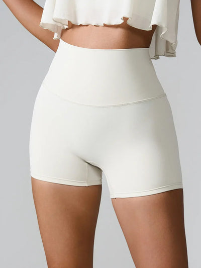 Premium High Waist Active Shorts