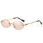 Metal Frame Oval Multicolor Sunglasses