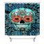 Thickened Waterproof Halloween Shower Curtain