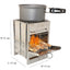Adjustable Lightweight Camping Wood Stove for Outdoor Cooking