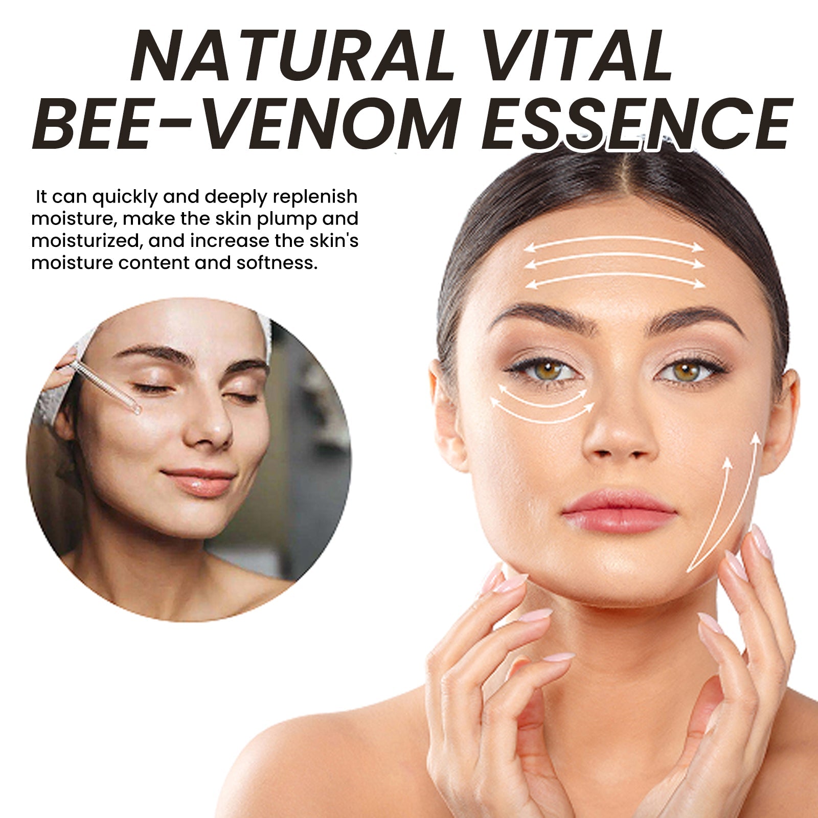 Facial Essence Moisturizes, Tightens, Softens, And Lightens Fine Lines - Korvel