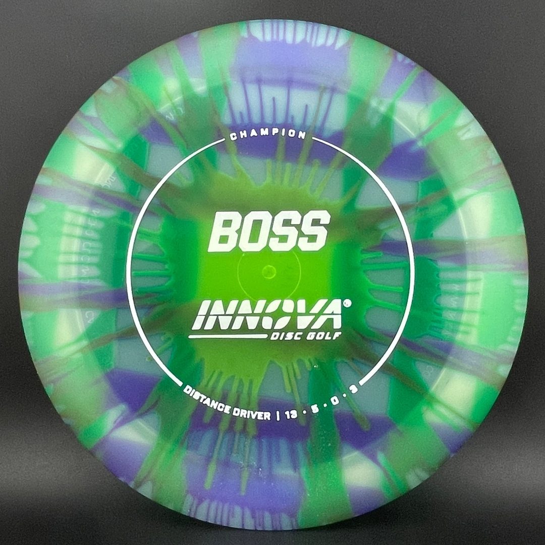 I-Dye Champion Boss Disc Golf Driver