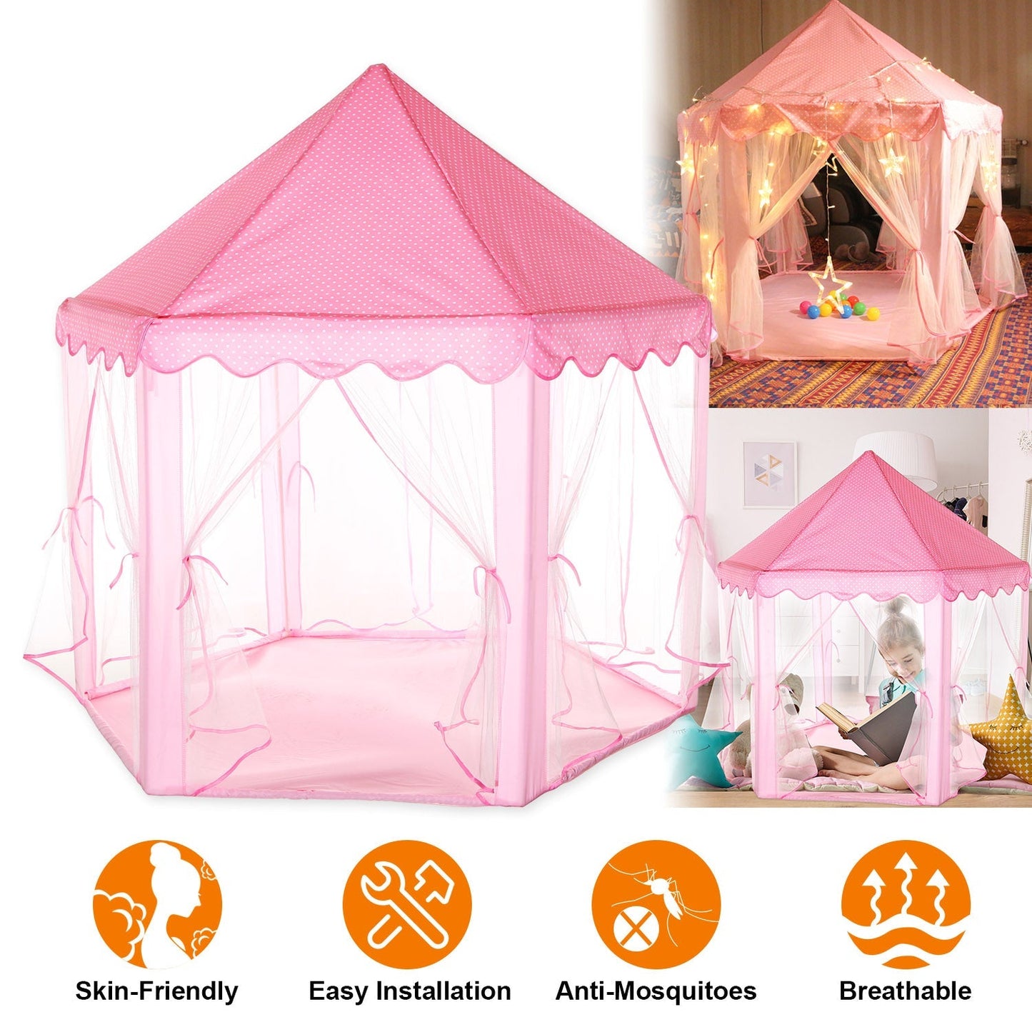 Tente de jeu Princesse GBruno pour enfants