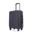 20" Carry on Luggage Lightweight Suitcase, Spinner Wheels, Black - Korvel