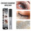 Crushed Diamond Mascara, Set Primer Instant Dry Film Flash Tear Eye Non-Smell-Free Mascara - Korvel