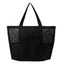 Large-Capacity Mesh Beach Tote for Women