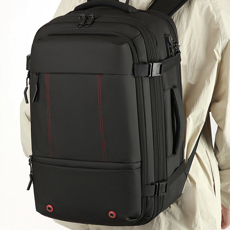Mochila de Negocios Escalable para Hombre con Cerradura de Contraseña