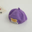 Gorro Beret de Oso Lindos para Bebés - Estilo Coreano de Pana