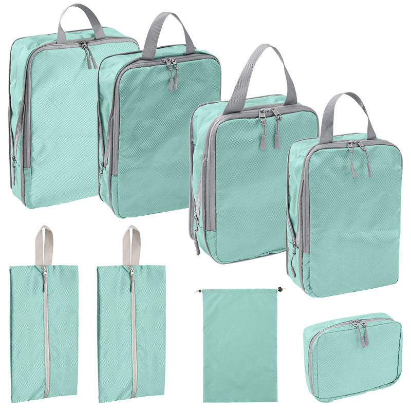 Ultimate Travel Organizer Bag Set - 8 Compressed Pieces - Korvel