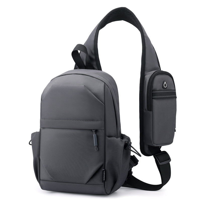 Mochila de Tela Oxford para Hombre - Bolsa de Hombro Versátil
