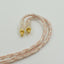 16 core silver plated headphone cable ls50 ls70 ls200 e50 A2DC suitable for upgrading iron triangle headphones - Korvel