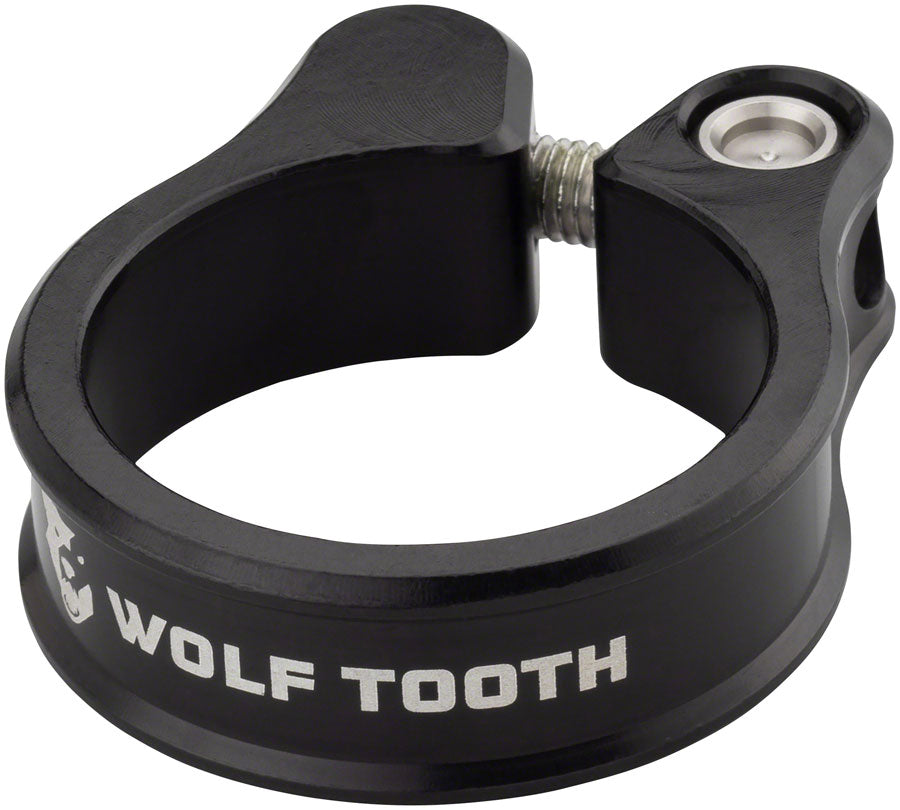 Abrazadera de Sillín Wolf Tooth - 36.4mm Atornillada Negra