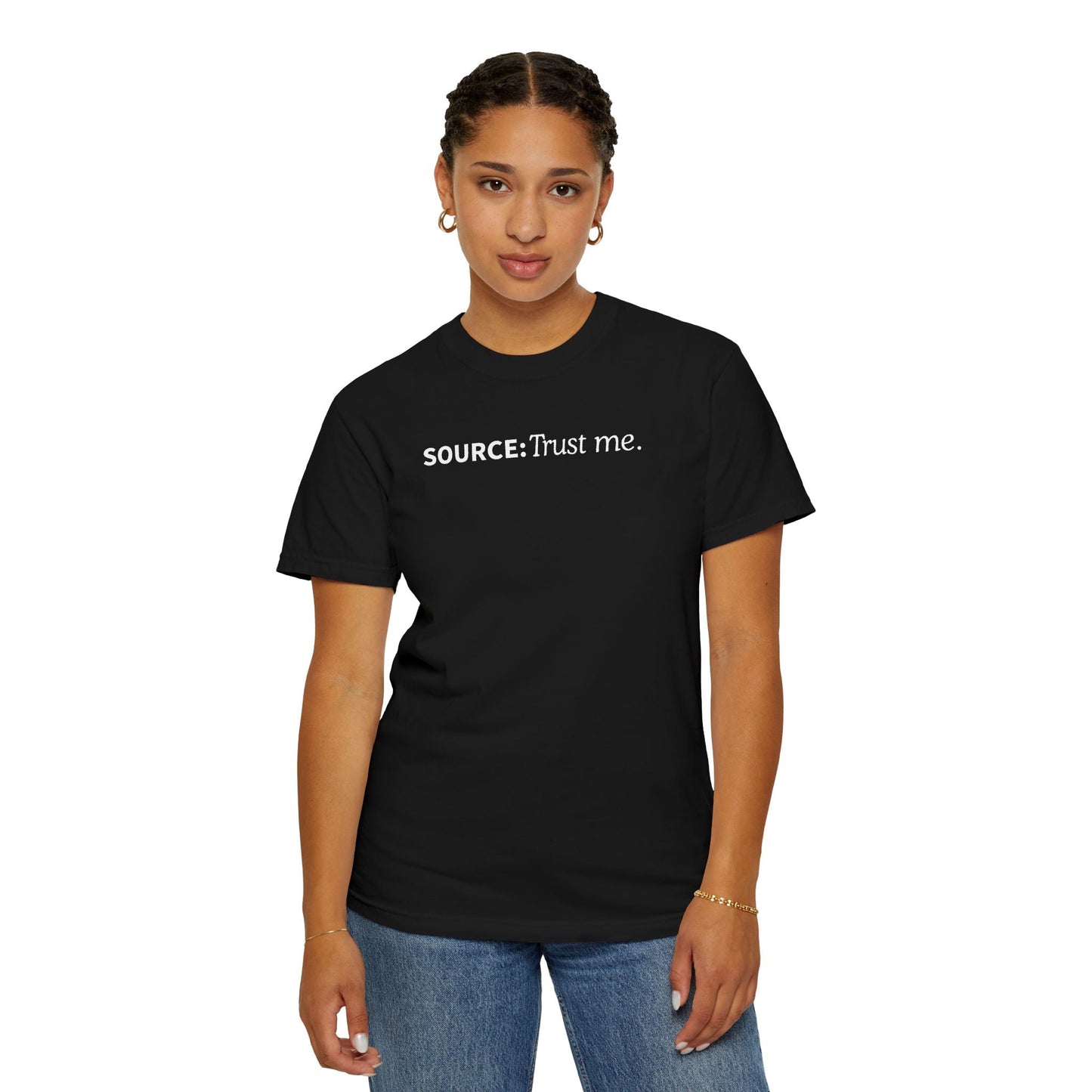 Fuente: Camiseta Confía en Mí | Camiseta de Parodia Política