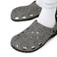 Minimalist Cat Line Art EVA Clogs – Grey Slip-Ons