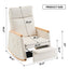Premium Accent Rocking Chair with Footrest