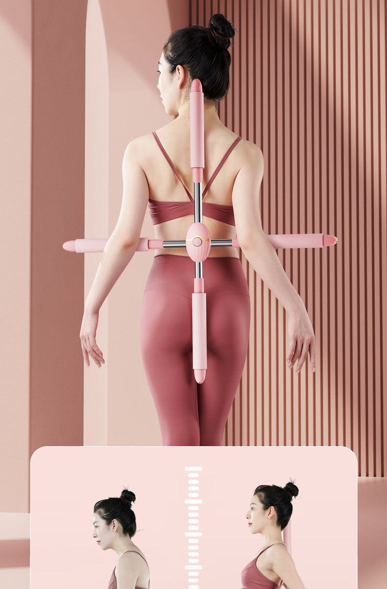 Adjustable Open Back Shoulder Stick for Posture Support