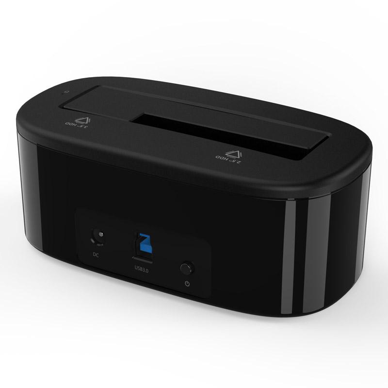 ORICO 6218US3 External HDD Docking Station 5Gbps USB 3.0 to SATA HDD Case Support UASP for 2.5/3.5 inch HDD/SSD 8TB - Korvel