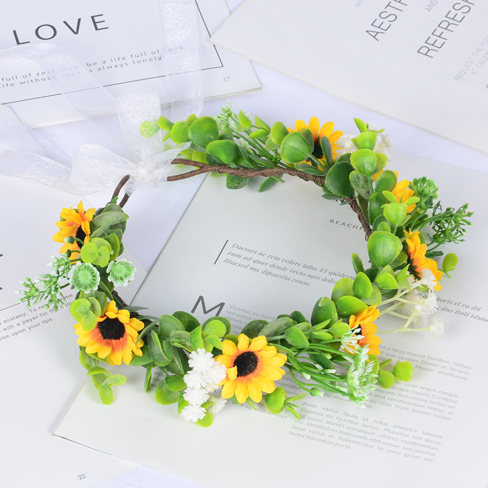 Diadème floral pour enfants pour les sorties printanières