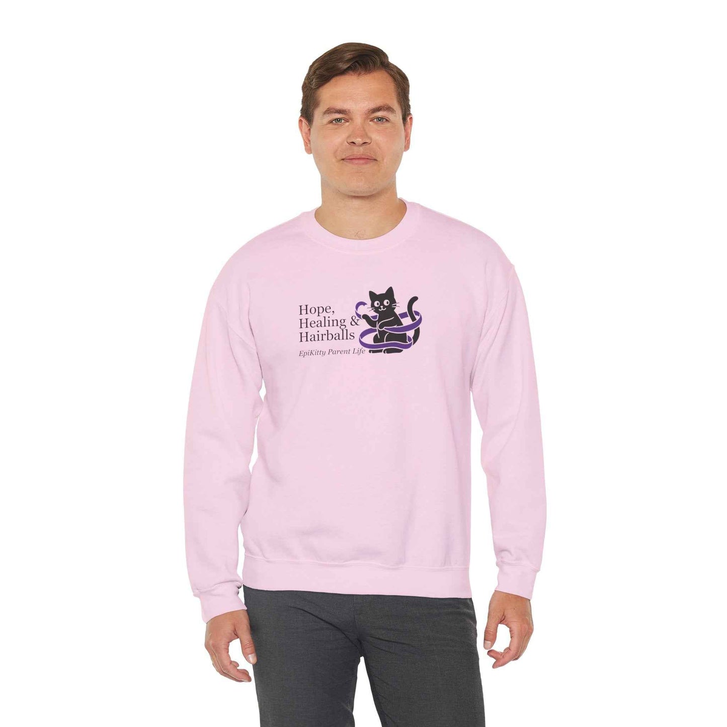 Sudadera Epikitty Parent Life de Esperanza, Sanación y Bolitas de Pelo