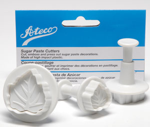 Juego de Cortadores de Hojas Ateco - 3 Piezas