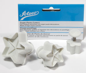 Ensemble de découpe en étoile Ateco - 3 pièces