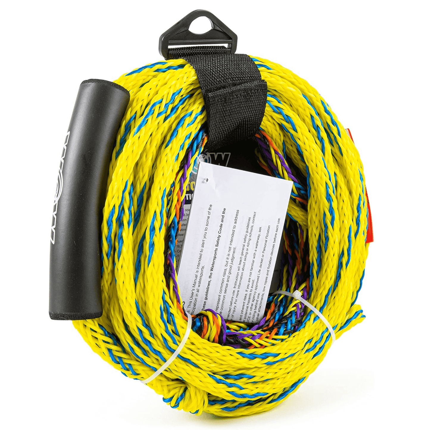 Cuerda de Remolque de 60 pies para 2 Personas de WOW Watersports con 2 Secciones