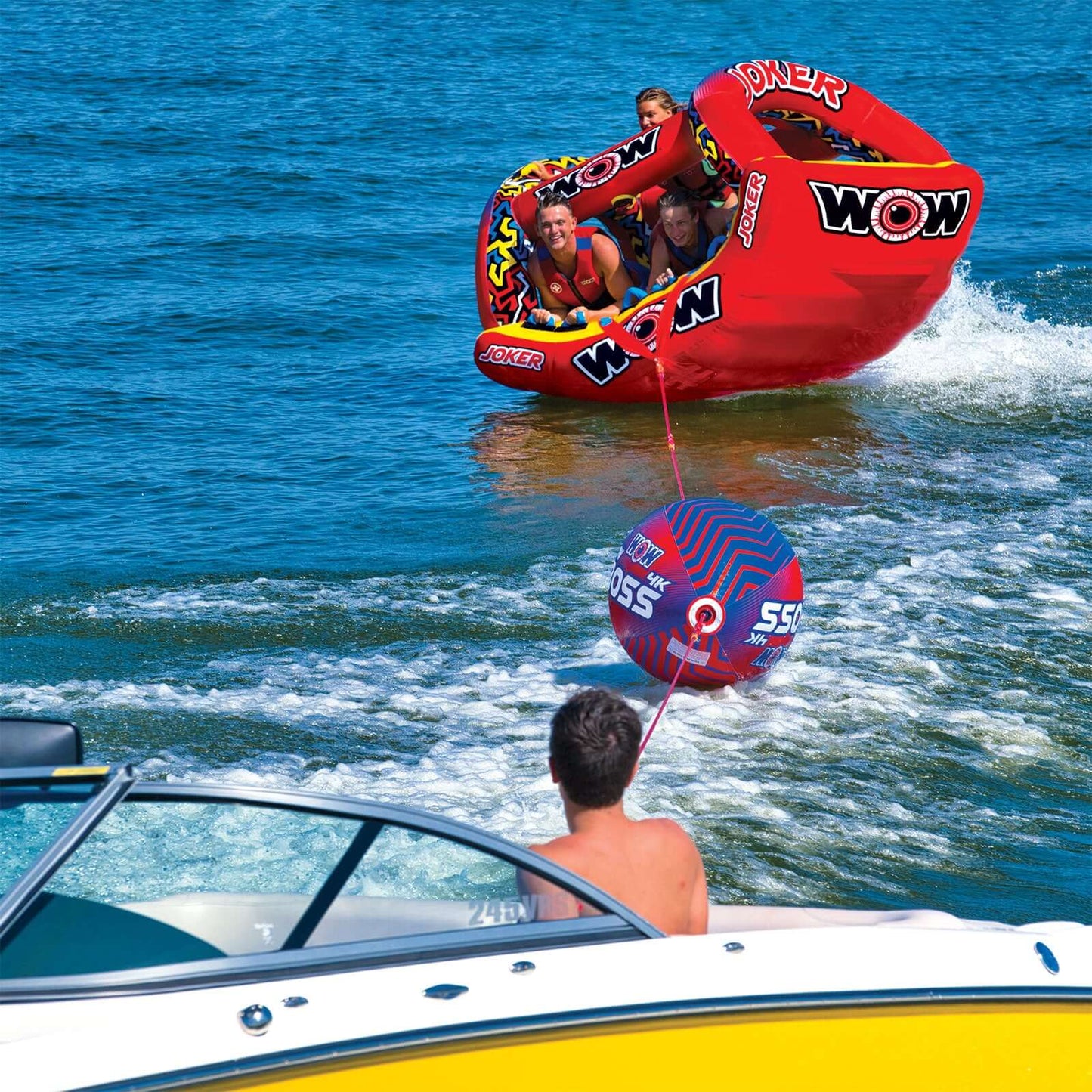 WOW Watersports Tow Boss - Système de corde de remorquage premium