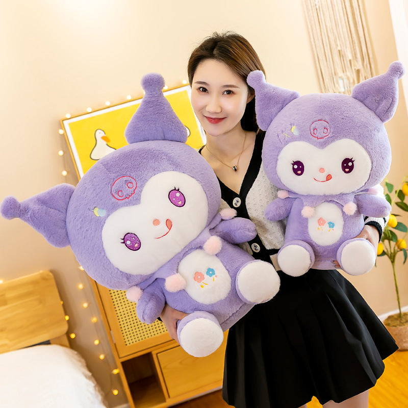 Kuromi Plush Toy Doll - Ultra Soft Ragdoll Pillow