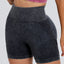 Shorts Actifs Taille Haute Lavés