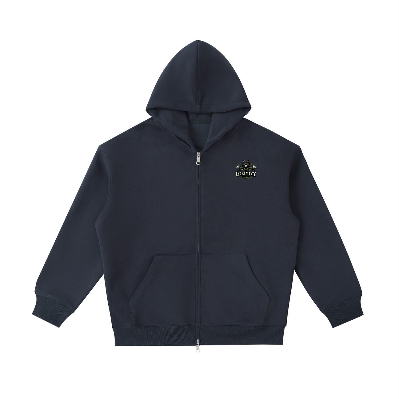 Hoodie à poche lourd essentiel Loki & Ivy