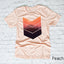 Chevron Sunset Hiker Tee