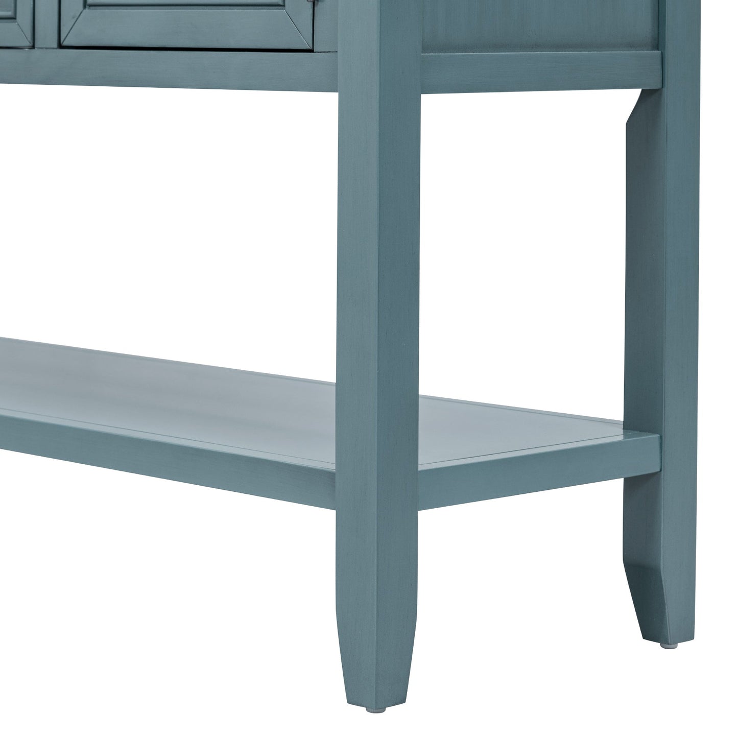REXM Cambridge Series Retro Console Desk with Storage