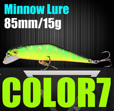 AFISHLURE Fishing Lure Wobblers Trout  85mm/15g Minnow  Hard Baits Iscas Artificial Pesca Leurre - Korvel