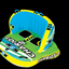 WOW Watersports Chariot 2-Person Towable