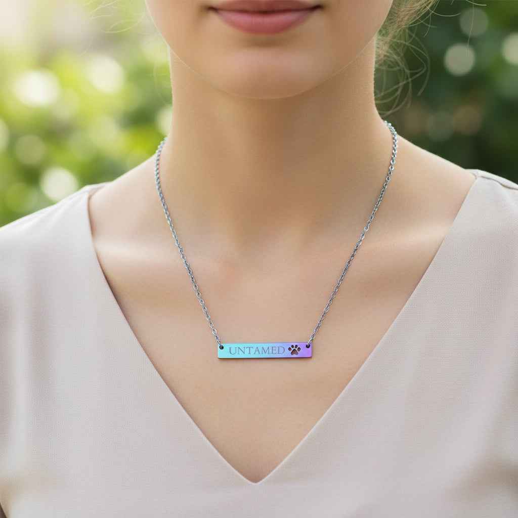 Collar de Barra Paw UNTAMED – Actitud Minimalista para Gatos