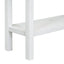 TREXM Rustic Entryway Console Table - 60" Long with Storage