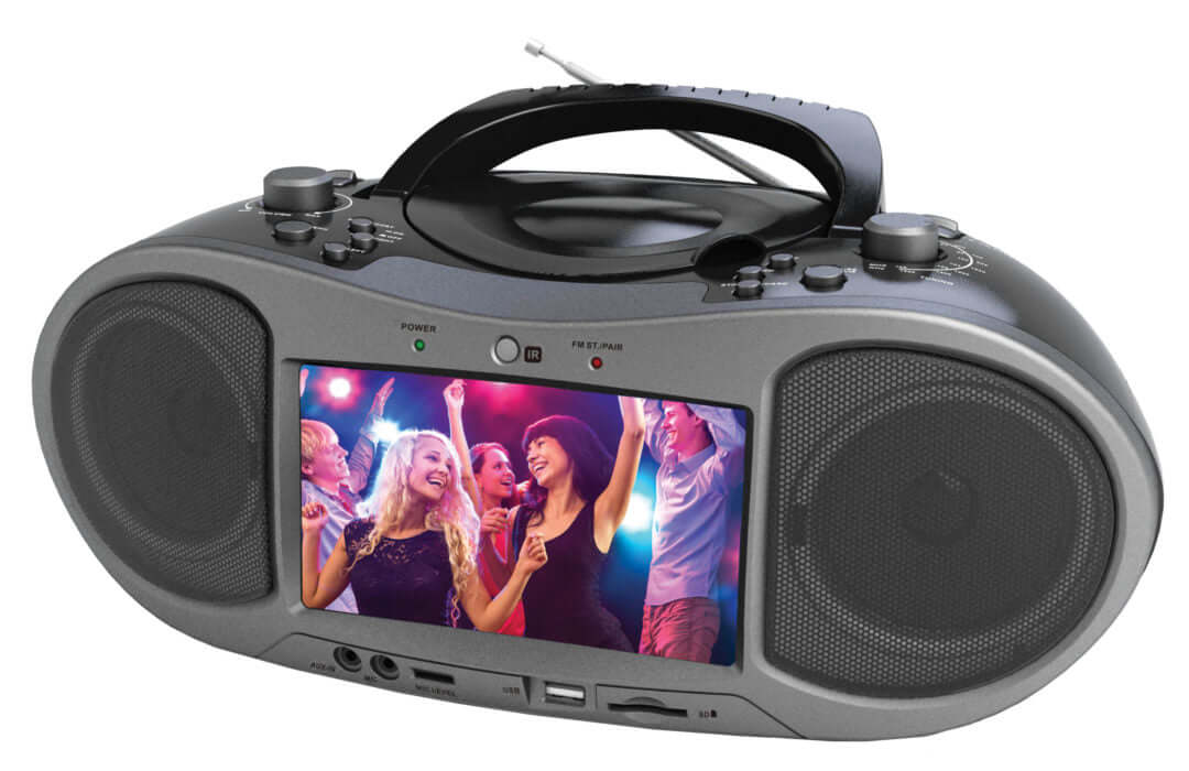 Naxa Boombox DVD Bluetooth 7"