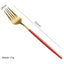 Premium Stainless Steel Cutlery Set with Gold Spray Finish