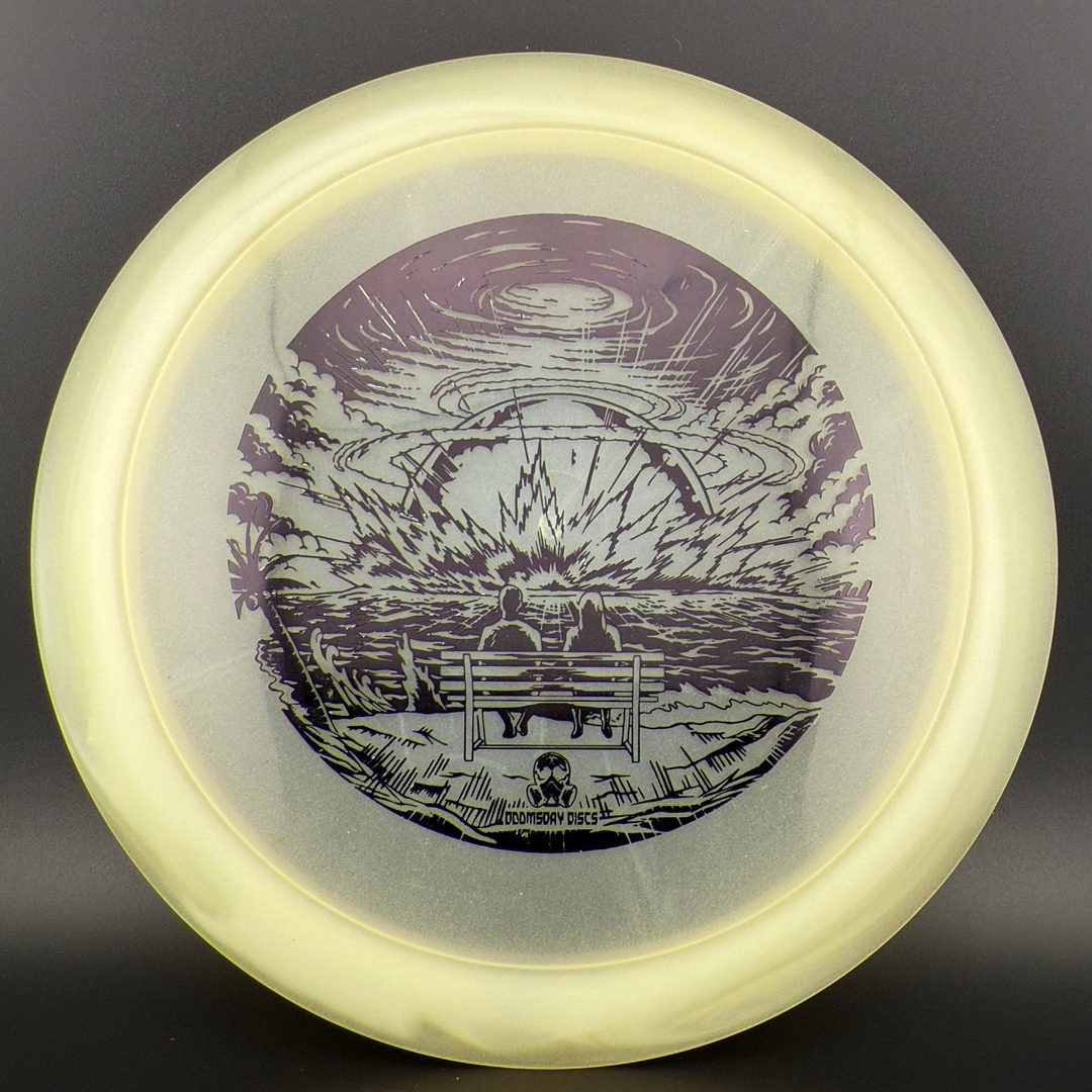 Glow Isolation Cataclysm - Blue Glow Disc Golf Driver