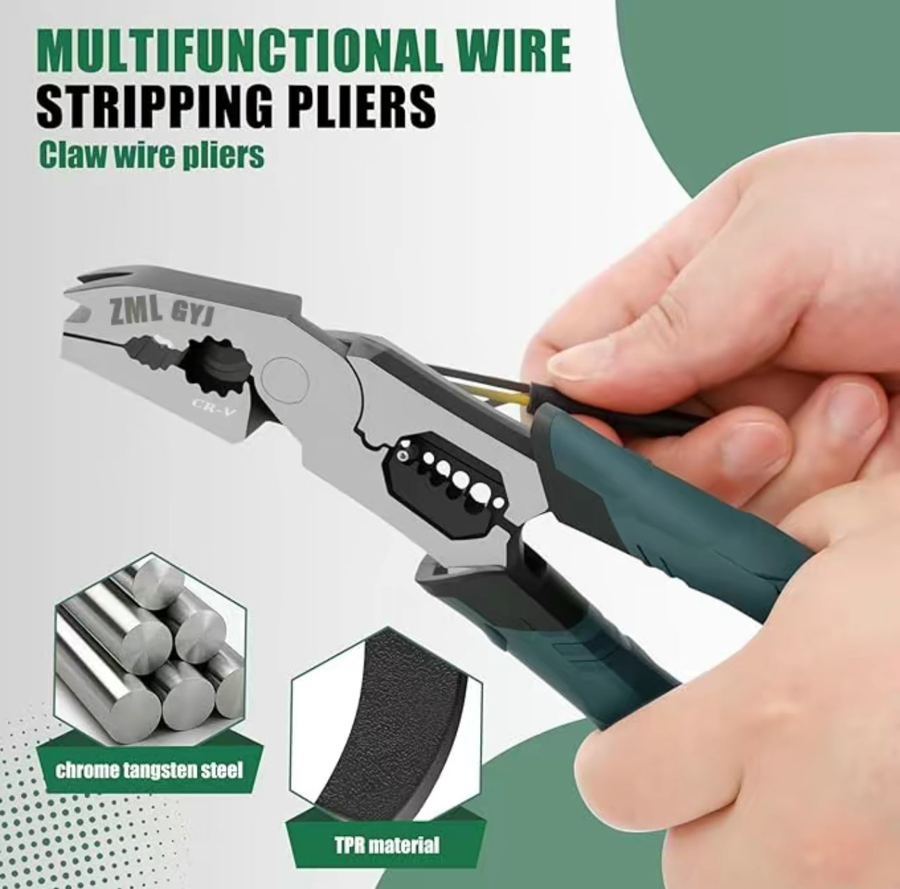 Pince GripMax 6-en-1 pour des solutions d'outils polyvalents