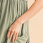 Vestido Mini Cami con Pliegues para Mujeres - Chic y Moderno