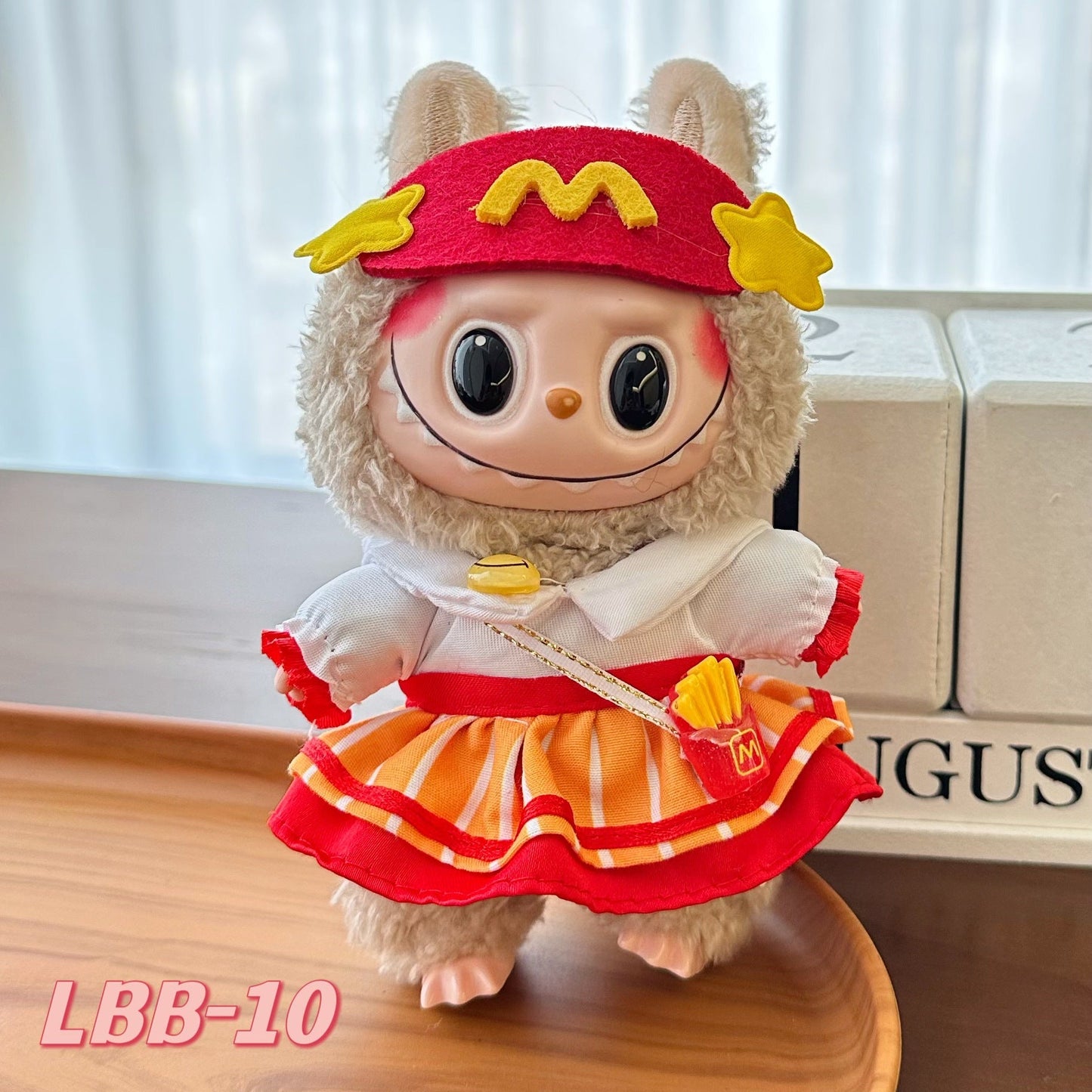 [Clothes Only]15-17 cm Labubu Sitting Party Doll Clothes Cute Set Clothes - Korvel
