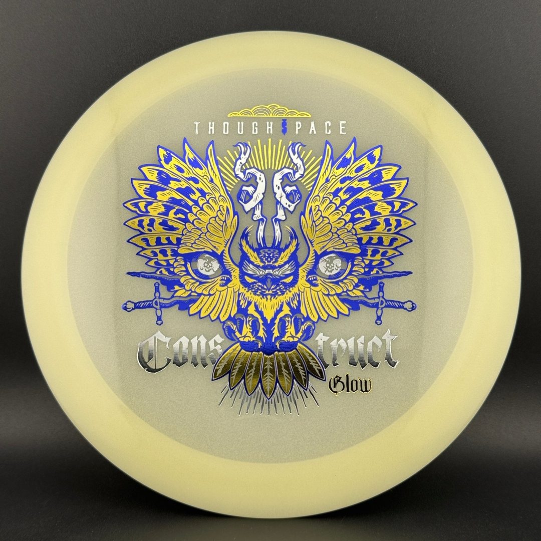 Glow Construct - Disque de Golf Disc Owl Stamp