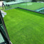 4FTX6FT outdoor artificial grass running blanket, thick and realistic fake grass roll with a pile height of 1.38 inches - Korvel