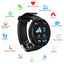 D18 Smart Bracelet Color Round Screen Heart Rate Blood Pressure Sleep Monitoring Pedometer Sports Encyclopedia Star Smart Watch - Korvel