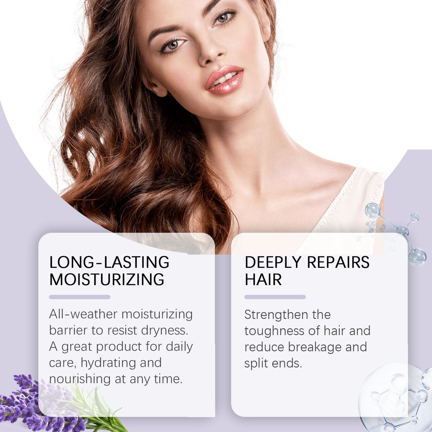 Hair Care Spray Protein Smoothing And Nourishing Hair Mask Hair Perm Dye Voluminous Hair Essential Oil Spray - Korvel
