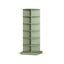 Green 360 Rotating Shoe Cabinet - 6 Layers